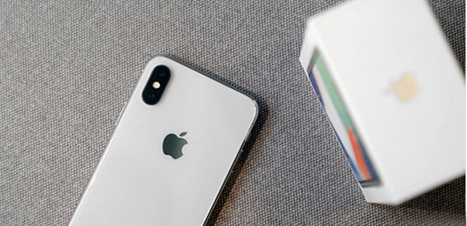 iPhone X packaging box: Green and Black