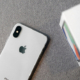 Förpackningslåda för iPhone X: Grön och svart