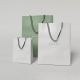 Bolsa de papel de regalo blanca con diseño personalizado para princesas y marionetas