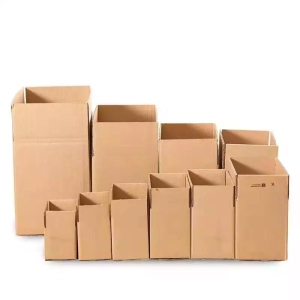 Types de cannelures emballage en carton ondulé pour la vente en ligne